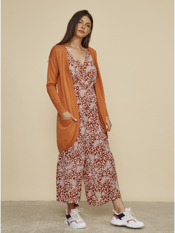 ZOOT.lab Оранжева дамска основна жилетка ZOOT.lab Gita