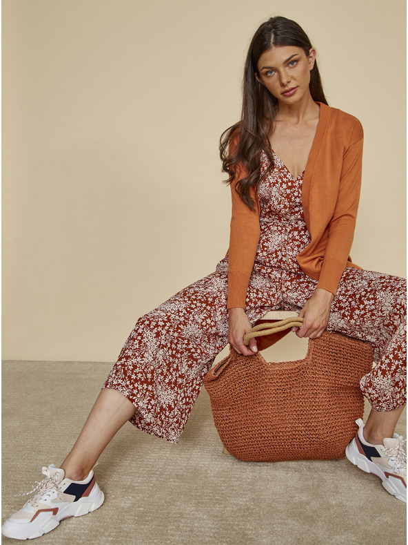 ZOOT.lab Оранжева дамска основна жилетка ZOOT.lab Gita