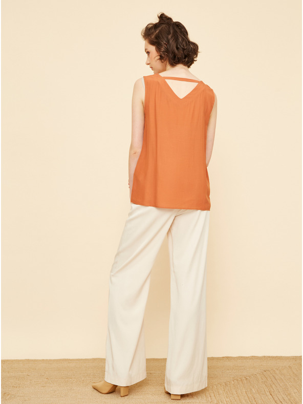 ZOOT.lab Кафява блуза ZOOT.lab Beyla