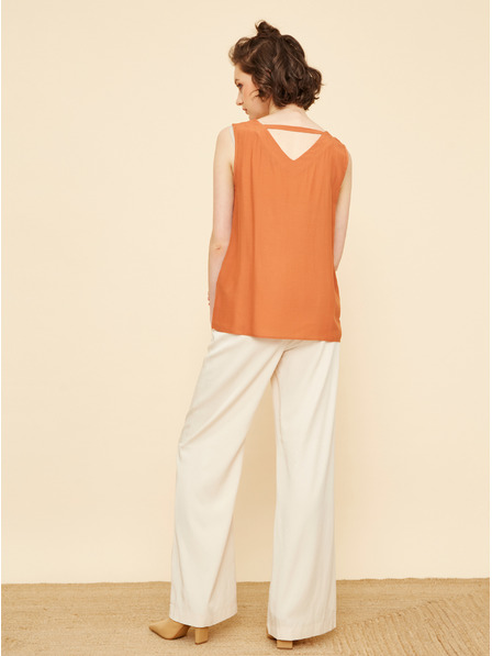 ZOOT.lab Кафява блуза ZOOT.lab Beyla