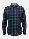 ZOOT.lab Тъмносиня мъжка карирана риза ZOOT.lab Aiden
