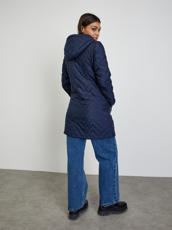 ZOOT.lab Тъмносиньо дамско ватирано палто ZOOT.lab Molly