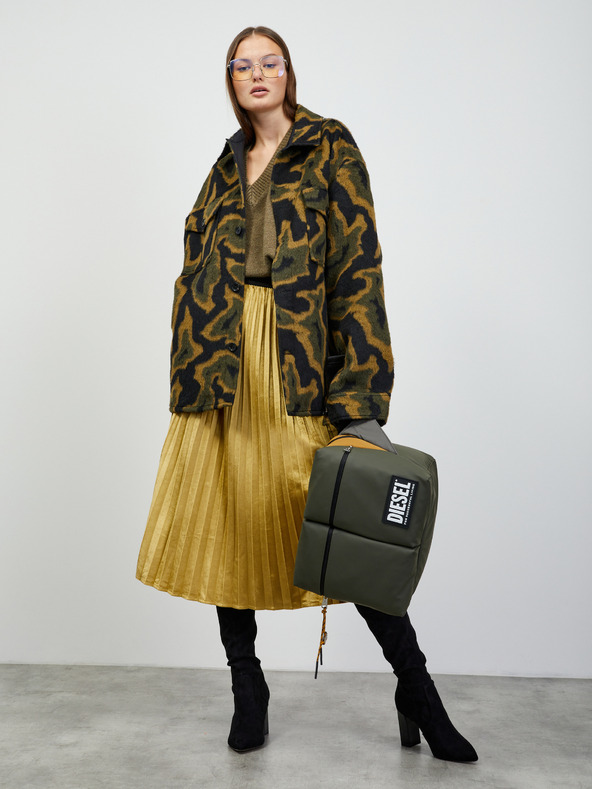 ZOOT.lab Плисирана миди пола в златно и кадифено покритие ZOOT.lab Nova