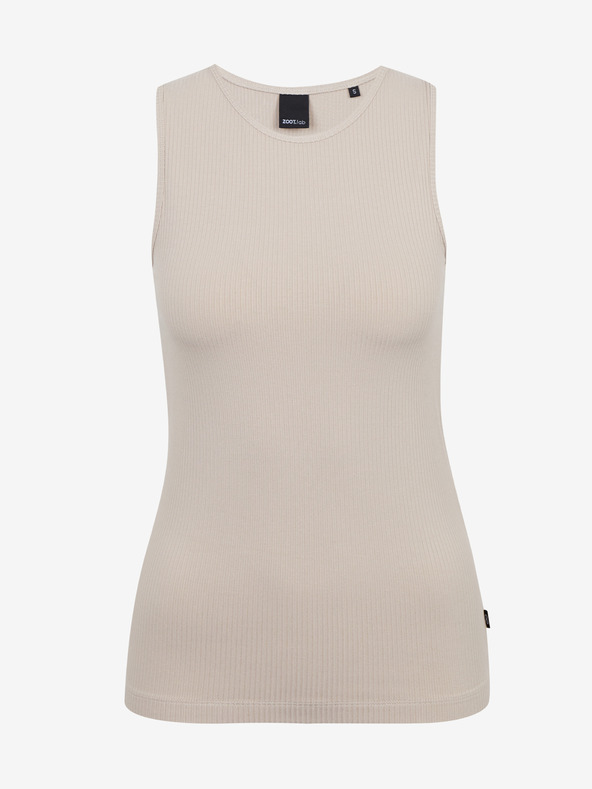 ZOOT.lab Бежово дамско горнище с ребра ZOOT.lab Reza