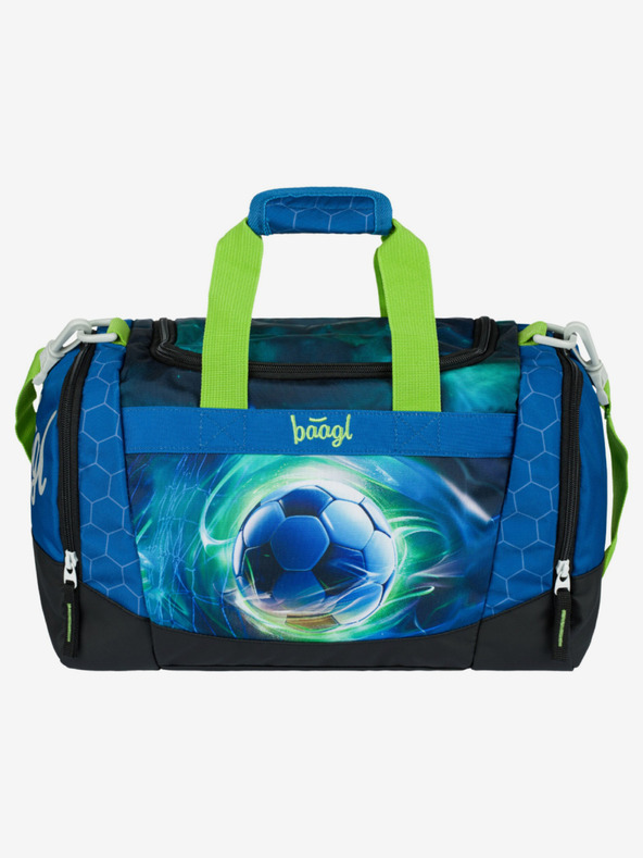 BAAGL  Синя детска спортна чанта Футбол Топка Baagl