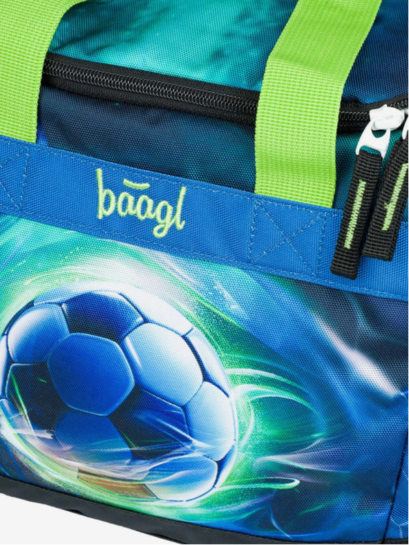 BAAGL  Синя детска спортна чанта Футбол Топка Baagl