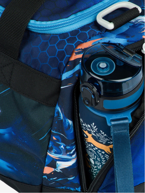 BAAGL  Синя детска спортна чанта Мотоциклет Baagl