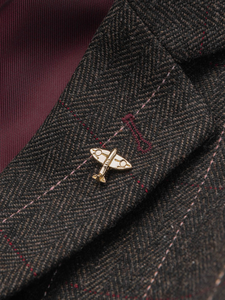 Ombre Clothing Декоративна метална катарама за рокля Малък обикновен златен омбре Облекло