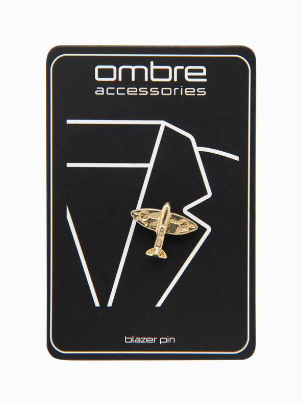 Ombre Clothing Декоративна метална катарама за рокля Малък обикновен златен омбре Облекло