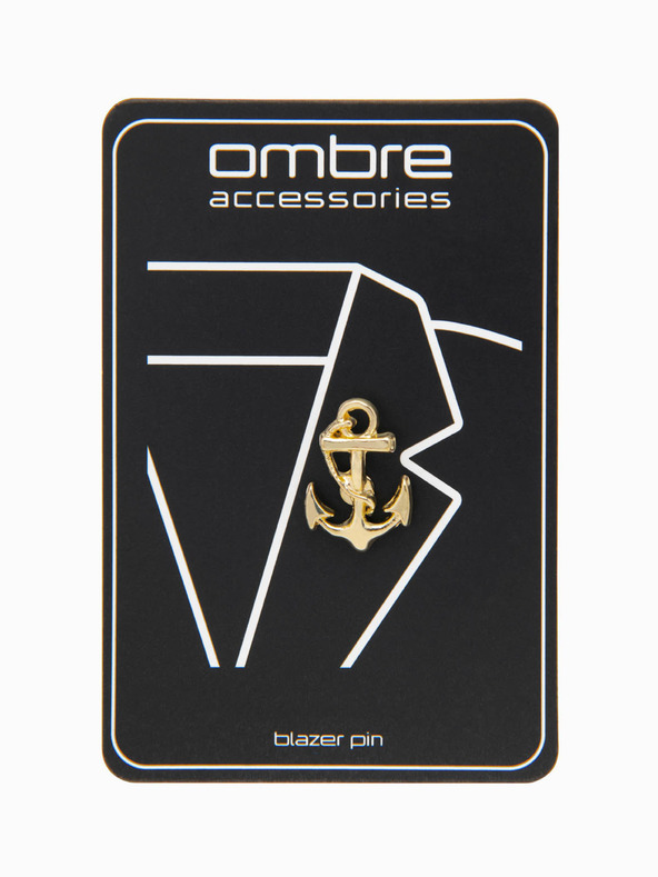 Ombre Clothing Декоративна метална катарама за дрехи златна Омбре облекло