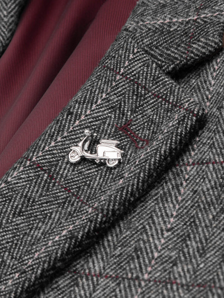 Ombre Clothing Декоративна метална значка за рокля сребро Омбре облекло