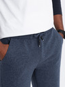 Ombre Clothing Мъжки спортен къс панталон Ottoman - тъмно синьо V1 OM-SRSK-0150 Ombre Clothing