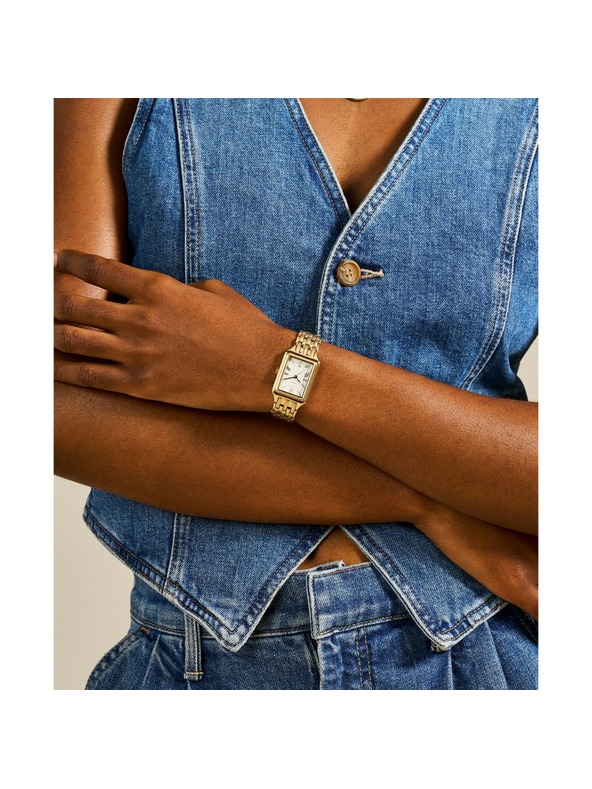 Fossil Дамски квадратен часовник Fossil RAQUEL ES5220