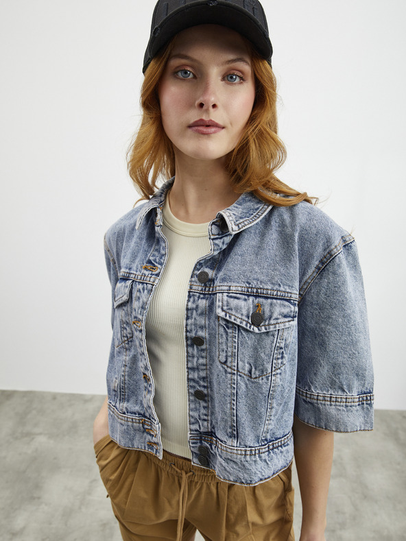 ZOOT.lab Светлокафяви дамски къси панталони с джобове ZOOT.lab Chaima