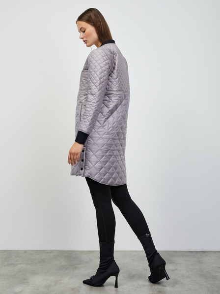 ZOOT.lab Сиво дамско ватирано удължено яке ZOOT.lab Patty