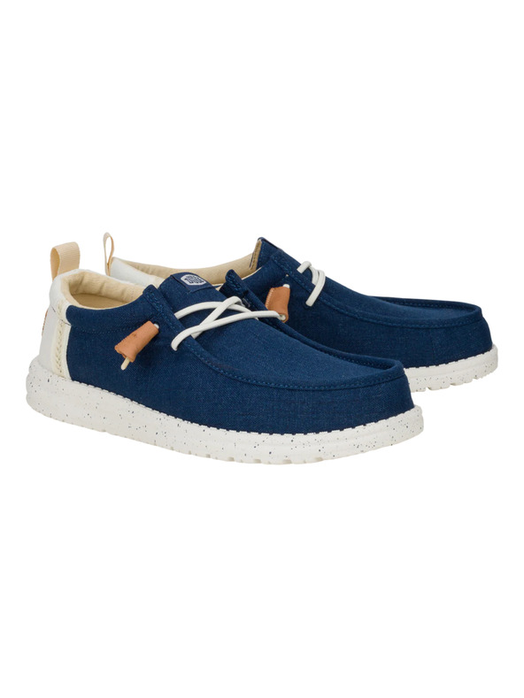 Hey Dude Дамски сини мокасини Hey Dude