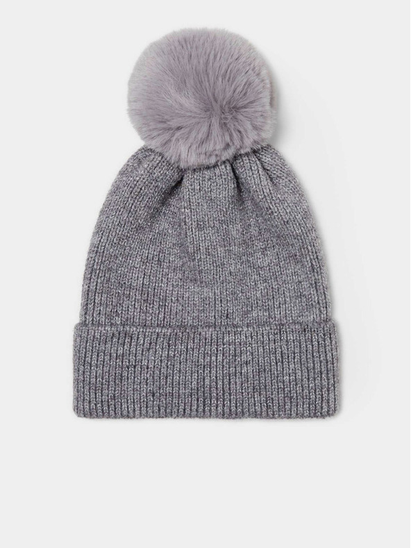 Moodo Сива дамска шапка Moodo