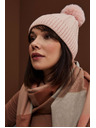 Moodo Светлорозова дамска шапка Moodo