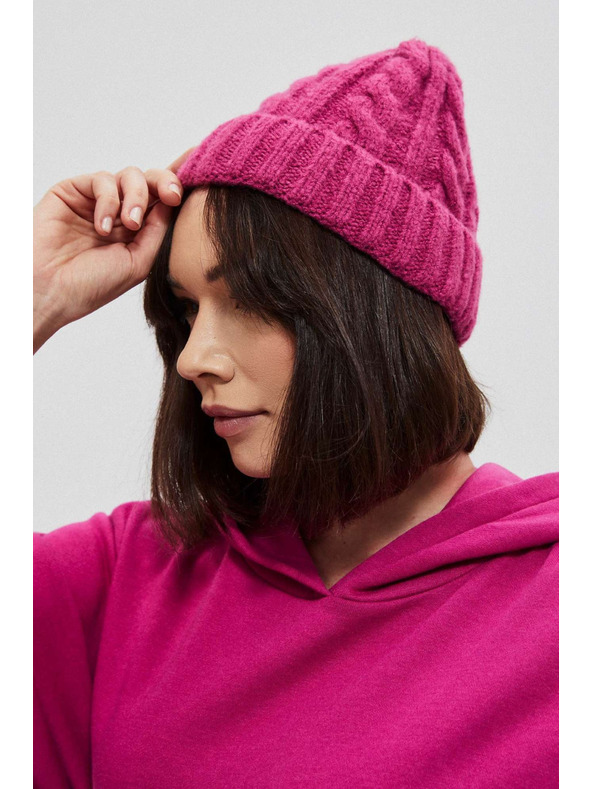 Moodo Розова дамска шапка Moodo