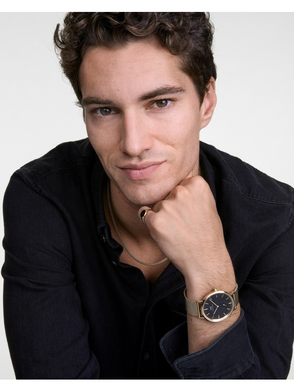 Daniel Wellington Златна стоманена верижка Daniel Wellington Mesh DW00401099