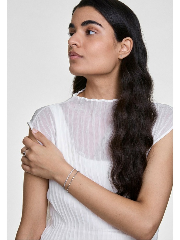 Daniel Wellington Сребърна стоманена гривна Daniel Wellington Tennis DW00401114