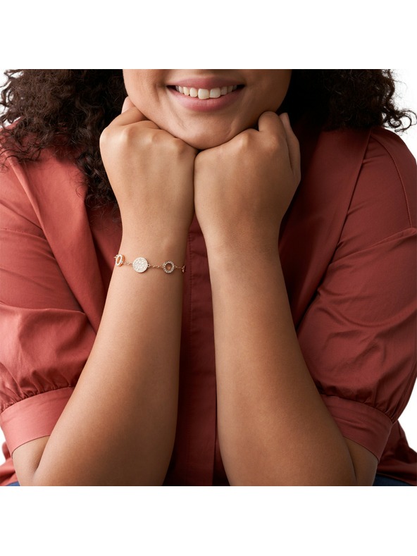 Fossil Дамска стоманена гривна Fossil