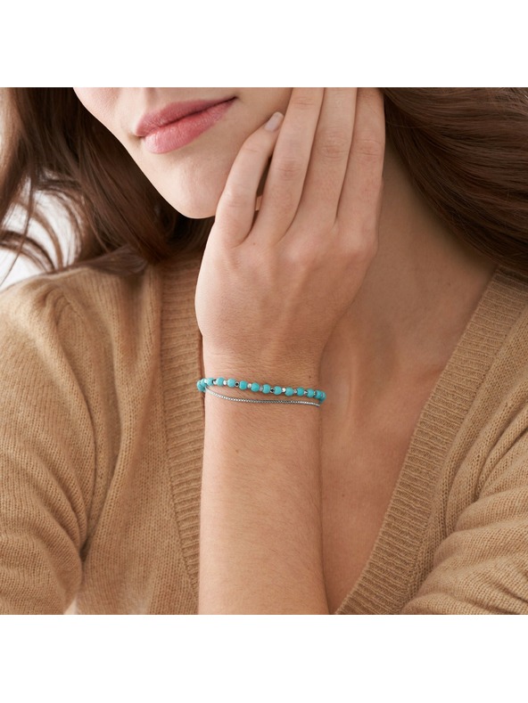 Fossil Дамска стоманена гривна Fossil JF04445040