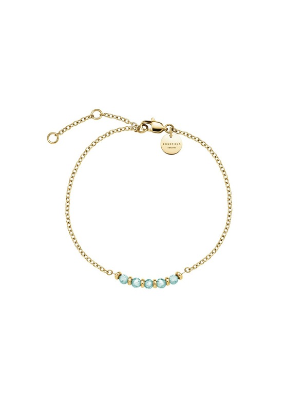 Rosefield Дамска позлатена гривна Rosefield JBBRG-J810