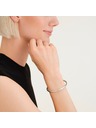 Rosefield Rosefield дамска твърда гривна с родиево покритие JBPBS-J1046