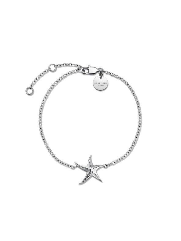 Rosefield Дамска гривна с родиево покритие Rosefield JBSBS-J829