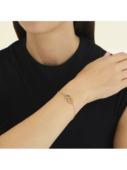 Rosefield Rosefield дамска позлатена гривна, JBEDG-J715