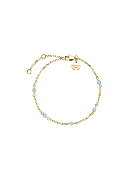 Rosefield Дамска позлатена гривна Rosefield JBBSG-J814