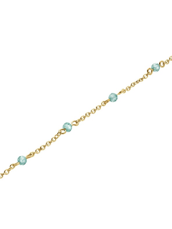 Rosefield Дамска позлатена гривна Rosefield JBBSG-J814