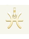 Rosefield Rosefield висулка в златист цвят Zodiac Symbol Риби