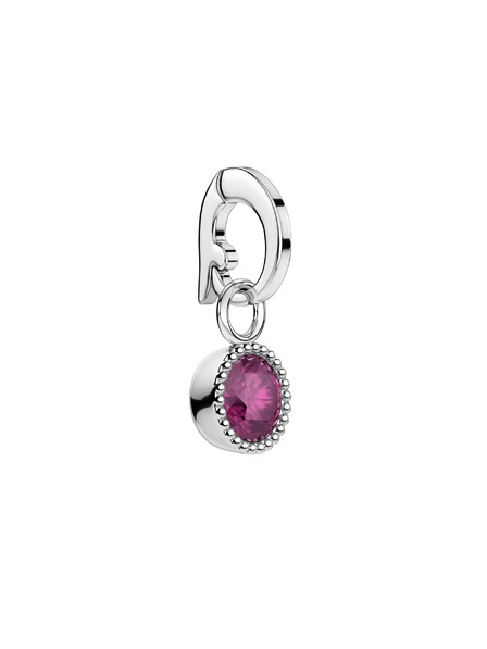 Rosefield Rosefield висулка сребрист цвят Birthstone юни цвят