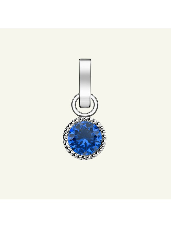 Rosefield Rosefield висулка сребрист цвят Birthstone септември цвят
