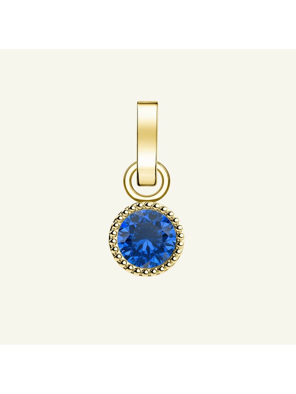 Rosefield Rosefield висулка златен цвят Birthstone септември цвят
