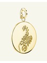 Rosefield Rosefield висулка златен цвят Зодия Монета Скорпион