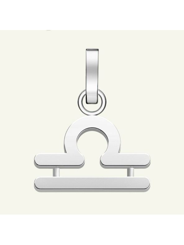 Rosefield Rosefield висулка Зодия Символ Везни в сребрист цвят