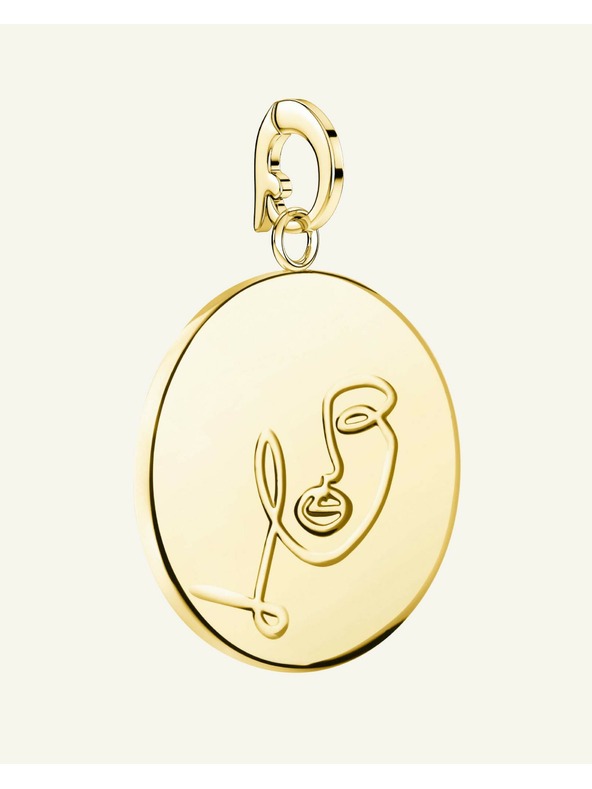 Rosefield Rosefield висулка златен цвят Зодия Монета Дева