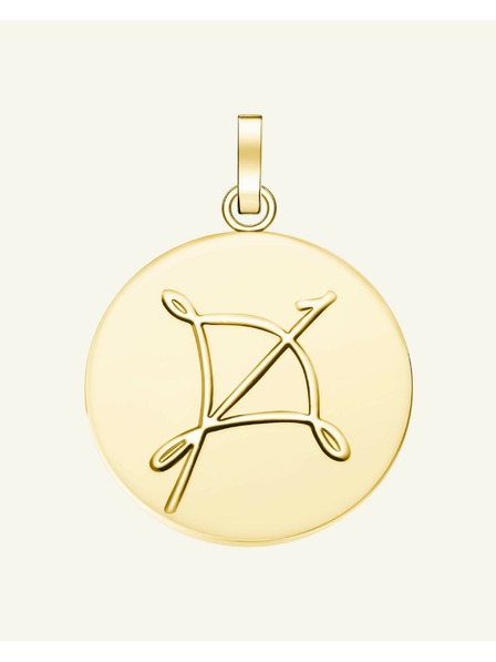 Rosefield Rosefield висулка златен цвят Зодия Монета Стрелец