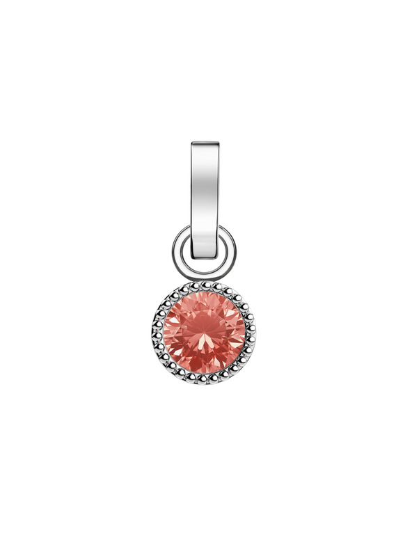 Rosefield Rosefield висулка сребрист цвят Birthstone октомври цвят