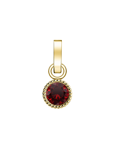 Rosefield Rosefield висулка златен цвят Birthstone януари цвят