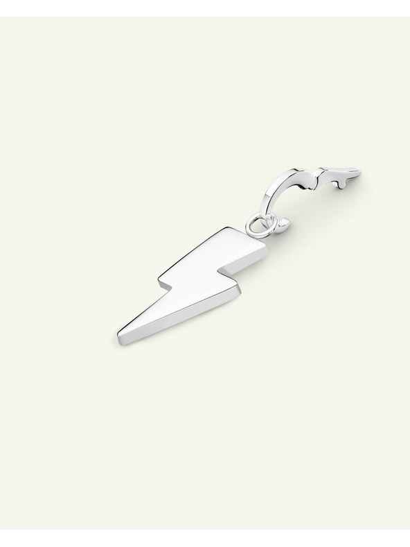 Rosefield Rosefield висулка Символ Гръм в сребрист цвят