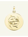 Rosefield Rosefield висулка златен цвят Зодия Монета Риби