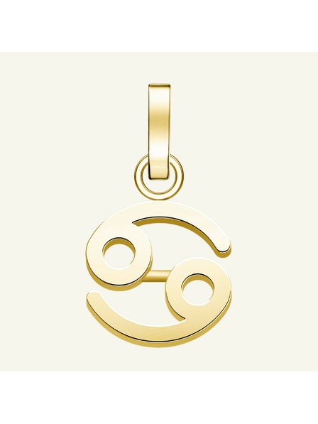 Rosefield Rosefield медальон златист цвят Zodiac Symbol Рак