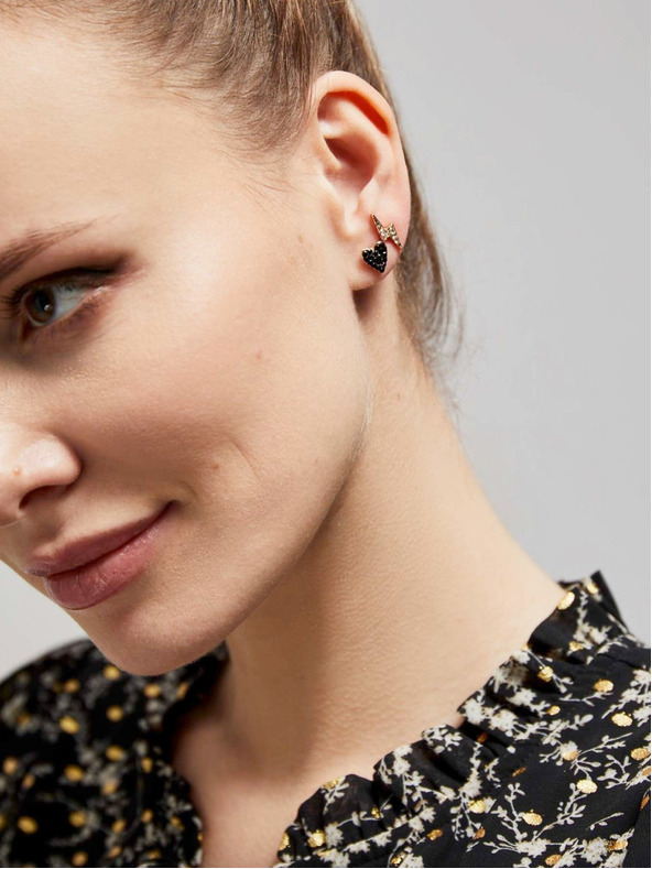 Moodo Комплект обеци в златист цвят Moodo