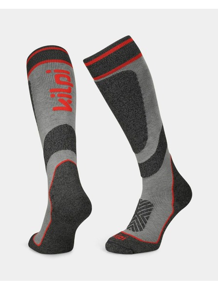 Kilpi Унисекс ски чорапи Kilpi ANXO-U Тъмносиви