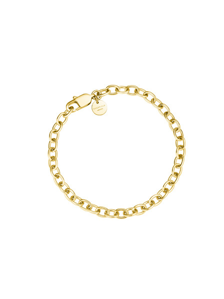 Rosefield Rosefield гривна в златист цвят Oval Chainlink JBOCG-J593