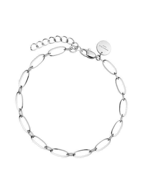 Rosefield Rosefield гривна в сребрист цвят Oval JBOLS-J541